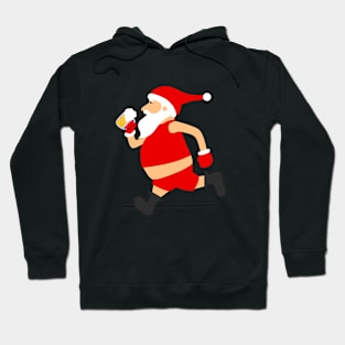 funny beer santa claus christmas Hoodie